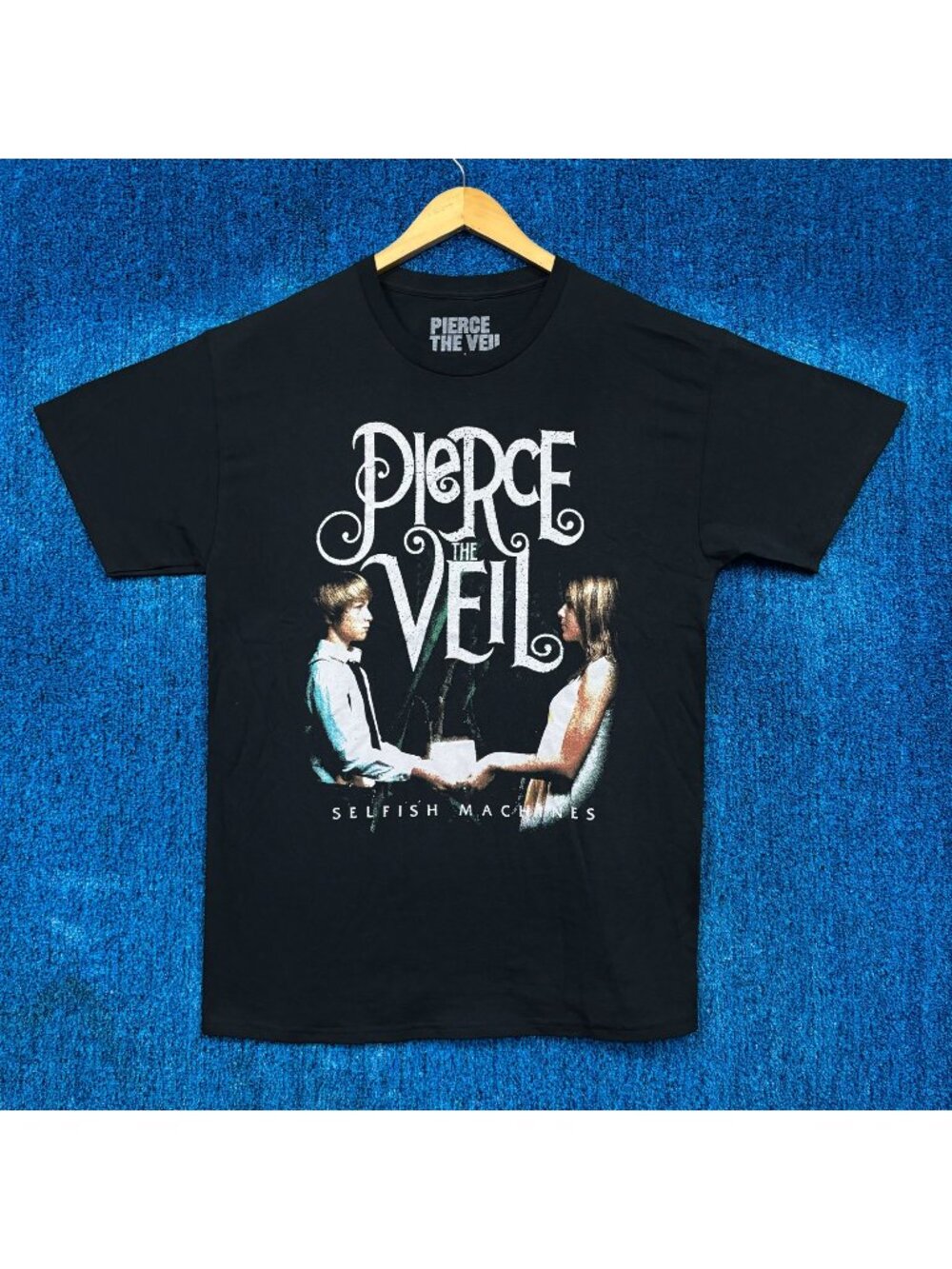 Pierce The Veil Selfish Machines Rock T-Shirt Size Large